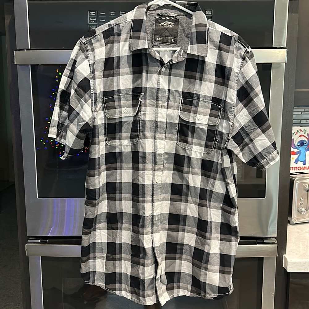 Men’s Plaid Button Down